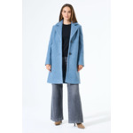 Women Coat Blue