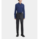 Pantalon Gris En Flanelle Homme