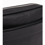 Pochette avec dragonne amovible Charles en cuir grainé