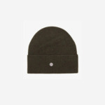 Bonnet en laine uni vert tilleul
