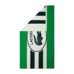Lacoste - Serviette de plage en coton 520 g/m², L Badge