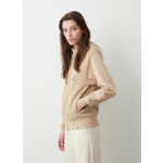 Sweat à capuche en maille torsadée