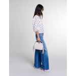 Top à manches bouffantes