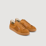 Sneakers en cuir suédé