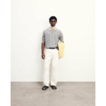 Pull Col Polo Bicolore Zippé