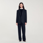 Veste de costume large strassé