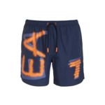 Boxer tissé pour homme - bleu marine