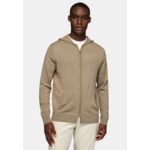 Gilet à Capuche en Laine Mérinos