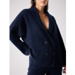 Veste cachemire Storm MARINE