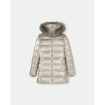 Doudoune Dalya Marron glacé en Polyamide