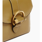 Porte cartes à bandoulière amovible Pia en cuir lisse