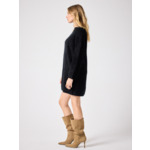 Robe en cachemire Quincy NOIR