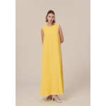 Robe Roxy-Jaune en Polyester