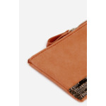 Pochette Zippée En Toile & Paillettes