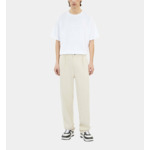 T-Shirt Blanc Avec Broderie Logo Homme