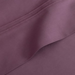 Yves Delorme - Drap plat en satin marron, Triomphe