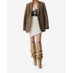 Robe Courte Côtelée