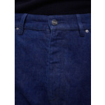 Pantalon 5 poches en coton et lin