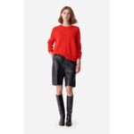 Short Damon En Cuir de Mouton