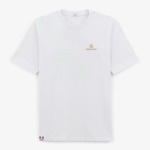 T-shirt Rugby Nation FRANCE blanc à col rond en coton