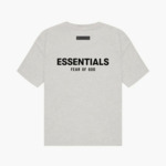Essentials Fear Of God T-shirt Light Oatmeal Gris Clair