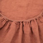 Desforges - Drap housse en lin lavé 160 g/m², Petit Jour