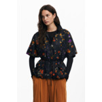 PONCHO ARTISTIC FLOWER RICHMOND V.3