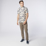 Chino Coupe 725 Motif Micro Pieds De Poule - Tapered Fit