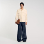 Surchemise en velours côtelé