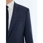 Veste ajustée en laine à carreaux