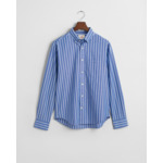Regular Fit Striped Poplin Shirt