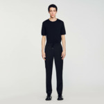 Pantalon cargo élastiqué