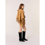 Short à franges en nubuck