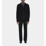 Cardigan En Laine Noire Homme