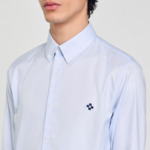 Chemise à patch cross