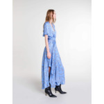 Robe longue imprimée