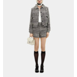 Veste En Tweed Detail Galon Femme
