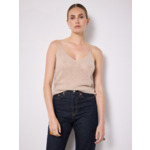 Débardeur cachemire Patti TERRE FUMEE