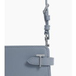 Petit sac à bandoulière Emilie en cuir signature T