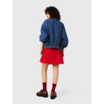 Veste denim oversize brodé