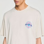 T-shirt à imprimé soleil