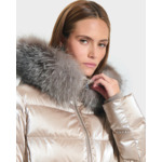 Doudoune Daly Marron glacé en Polyamide