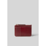 Porte carte cuir coeur doré