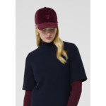 Casquette Carole-Bordeaux en Coton