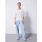 Pull cachemire col rond manches ¾ Emilia LYS