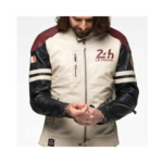 Blouson Cuir 24H Falcon Royal Blue