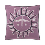 Desforges - Housse de coussin en coton jaune, Zeus