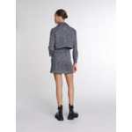 Robe 2-en-1 en tweed