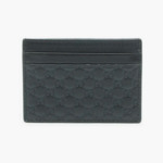 Gucci Porte-carte Monogram GG Emblem Black