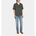 Chemise Imprimée Manches Courtes Homme